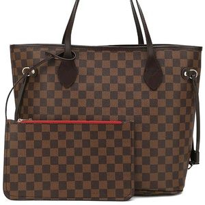 Brown and black purse with wallet and wristlet